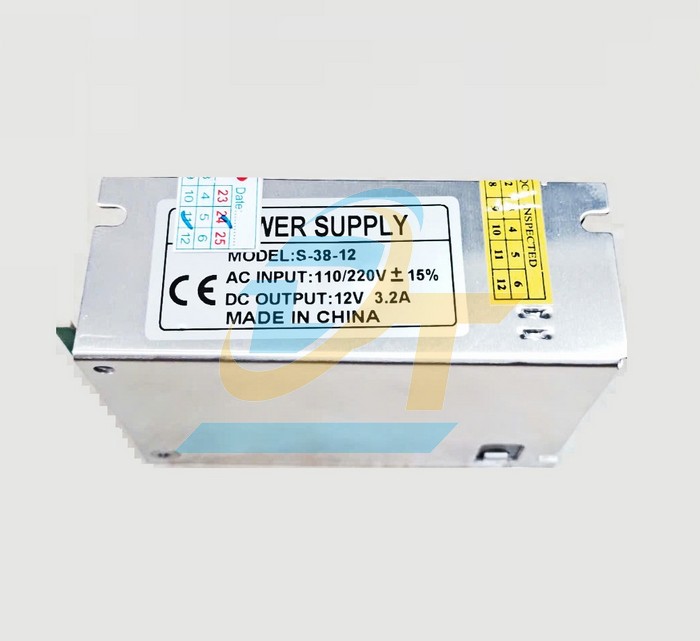 Bộ nguồn tổ ong 12V 3.2A S-38-12  China | Giá rẻ nhất - Công Ty TNHH Thương Mại Dịch Vụ Đạt Tâm