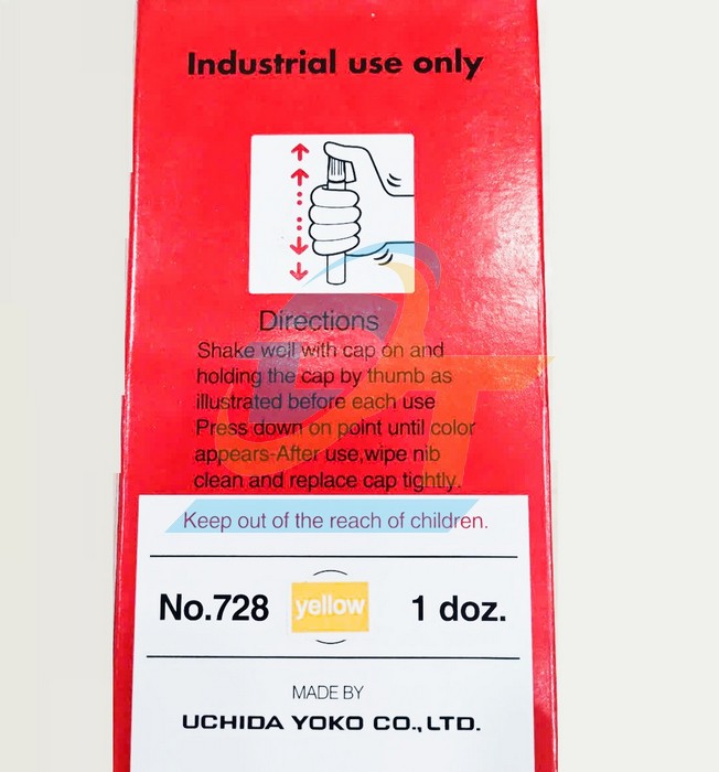 Bút sơn Marvy Industrial Paint Marker 728 2mm - Màu vàng  MarvyUchida | Giá rẻ nhất - Công Ty TNHH Thương Mại Dịch Vụ Đạt Tâm