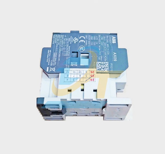 Khởi động từ 3P 9A 220V ABB AX09-30-10  ABB | Giá rẻ nhất - Công Ty TNHH Thương Mại Dịch Vụ Đạt Tâm