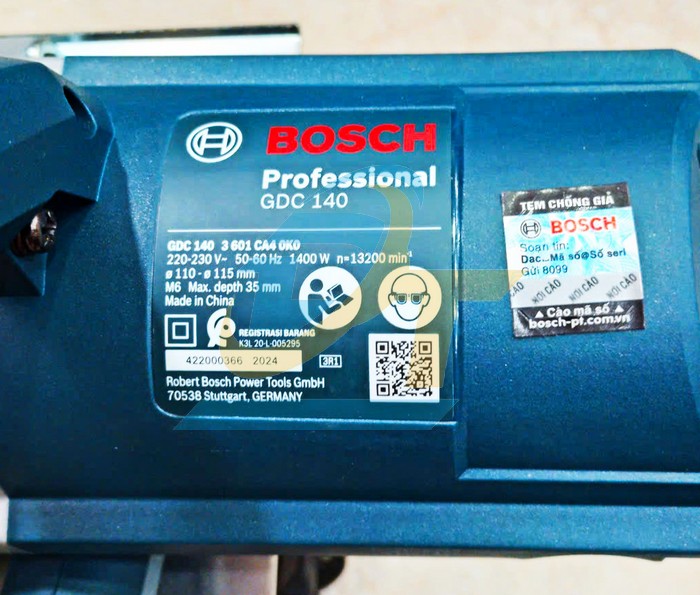 Máy cắt gạch 1400W Bosch GDC140 GDC140 Bosch | Giá rẻ nhất - Công Ty TNHH Thương Mại Dịch Vụ Đạt Tâm