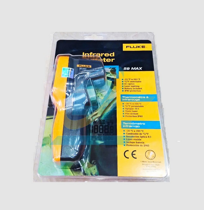 Máy đo nhiệt độ bằng hồng ngoại Fluke 59 MAX  Fluke | Giá rẻ nhất - Công Ty TNHH Thương Mại Dịch Vụ Đạt Tâm