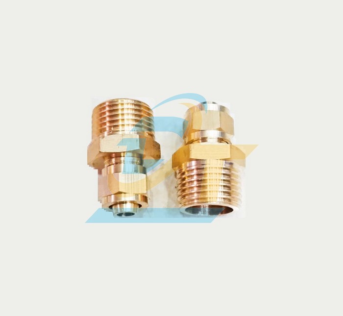Nối thau siết ống hơi ren ngoài 21 ống 10  VietNam | Giá rẻ nhất - Công Ty TNHH Thương Mại Dịch Vụ Đạt Tâm