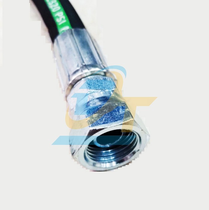 Ống tuy ô thủy lực 1 lớp bố 1/2"x440mm bấm 2 đầu ren trong 21 côn lồi  VietNam | Giá rẻ nhất - Công Ty TNHH Thương Mại Dịch Vụ Đạt Tâm