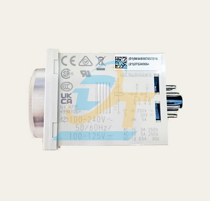 Relay thời gian AC100-240/DC100-125 Omron H3CR-A8 H3CR-A8 Omron | Giá rẻ nhất - Công Ty TNHH Thương Mại Dịch Vụ Đạt Tâm