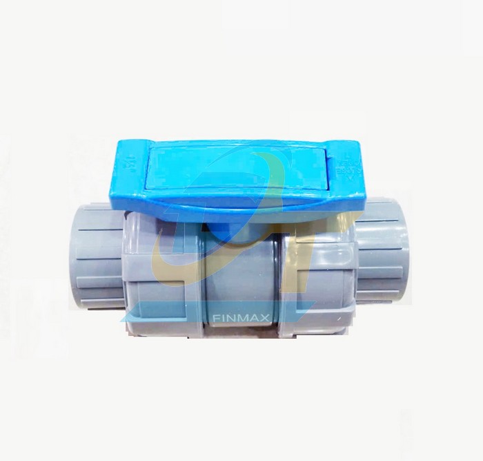 Van nhựa PVC 2 đầu rắc co Finmax phi 21  FINMAX | Giá rẻ nhất - Công Ty TNHH Thương Mại Dịch Vụ Đạt Tâm