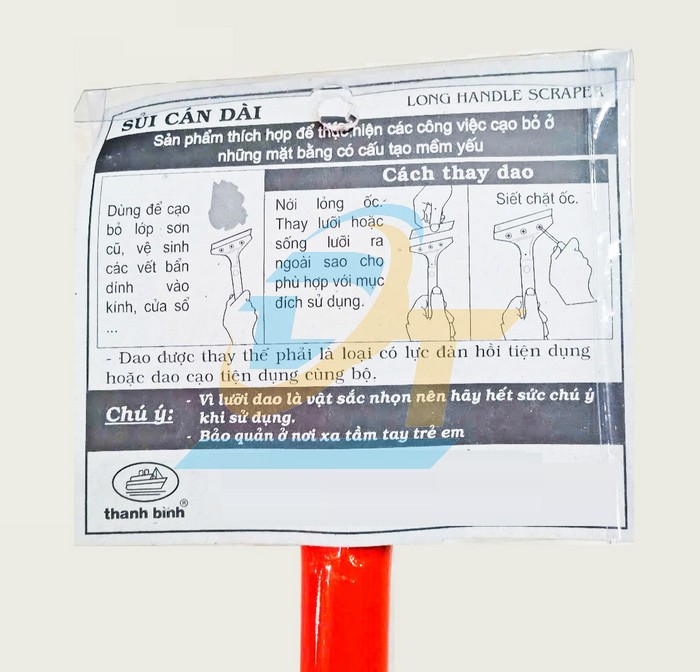 Xủi cán dài 500mm Thanh Bình 3SD01  ThanhBinh | Giá rẻ nhất - Công Ty TNHH Thương Mại Dịch Vụ Đạt Tâm