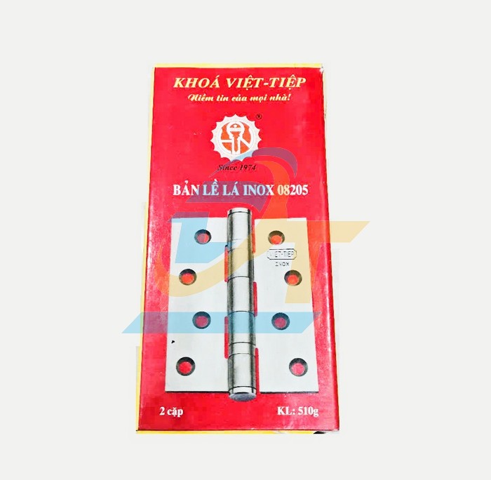 Bản lề lá inox 100x76x3mm Việt Tiệp 08205 08205 VietTiep | Giá rẻ nhất - Công Ty TNHH Thương Mại Dịch Vụ Đạt Tâm