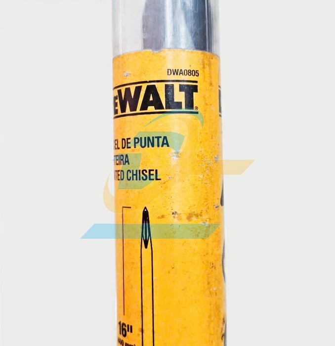 Mũi đục nhọn chuôi gài SDS Max 18x400mm DeWalt DWA0805  DEWALT | Giá rẻ nhất - Công Ty TNHH Thương Mại Dịch Vụ Đạt Tâm
