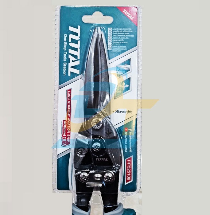 Kéo cắt tôn mũi thẳng 12"/300mm Total THT525106  Total | Giá rẻ nhất - Công Ty TNHH Thương Mại Dịch Vụ Đạt Tâm
