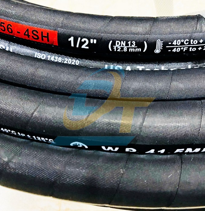 Ống tuy ô thủy lực 4 lớp thép 4SH Titan 1/2" (13x24mm)  TITAN | Giá rẻ nhất - Công Ty TNHH Thương Mại Dịch Vụ Đạt Tâm