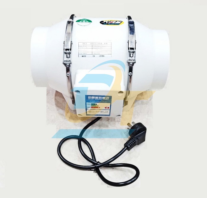 Quạt thông gió nối ống 60W 0.14A 220V HF-125  China | Giá rẻ nhất - Công Ty TNHH Thương Mại Dịch Vụ Đạt Tâm