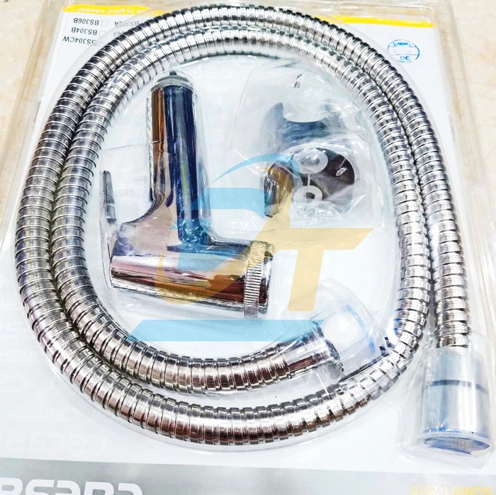 Bộ xịt vệ sinh mạ crome Caesar BS304CW  Caesar | Giá rẻ nhất - Công Ty TNHH Thương Mại Dịch Vụ Đạt Tâm