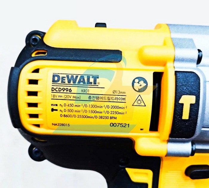Máy khoan vặn vít dùng pin Dewalt DCD996N-KR (Không gồm pin sạc)  DEWALT | Giá rẻ nhất - Công Ty TNHH Thương Mại Dịch Vụ Đạt Tâm