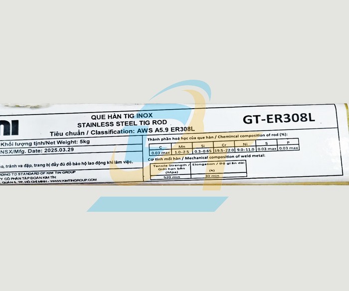 Que h&agrave;n tig inox Gemini Kim T&iacute;n GT-ER308L 2.4mm  KimTin | Gi&aacute; rẻ nhất - C&ocirc;ng Ty TNHH Thương Mại Dịch Vụ Đạt T&acirc;m