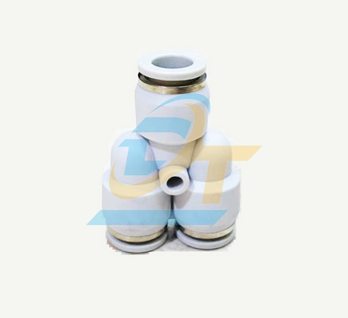 Đầu nối hơi chữ Y 3 đầu ống phi 8 JELPC PY8-A  JELPC | Gi&aacute; rẻ nhất - C&ocirc;ng Ty TNHH Thương Mại Dịch Vụ Đạt T&acirc;m