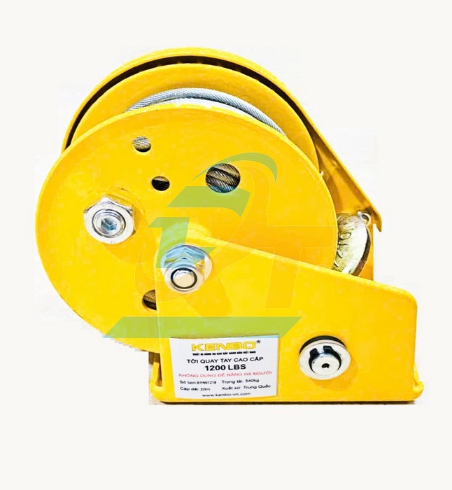 Tời quay tay cao cấp tải trọng 540kg Kenbo 1200LBS 20M  KENBO | Gi&aacute; rẻ nhất - C&ocirc;ng Ty TNHH Thương Mại Dịch Vụ Đạt T&acirc;m