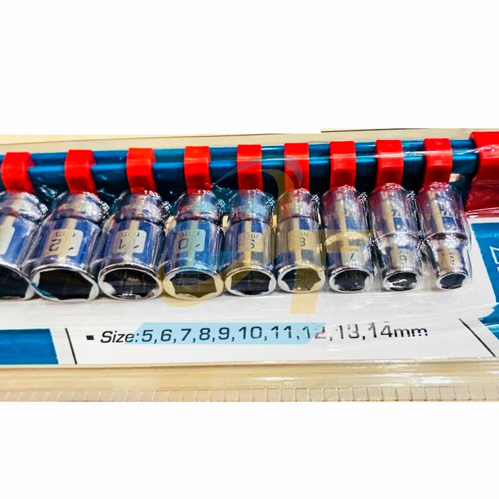 Bộ đầu tu&yacute;p lục gi&aacute;c 10 chi tiết 1/4" Total THT1411023  Total | Gi&aacute; rẻ nhất - C&ocirc;ng Ty TNHH Thương Mại Dịch Vụ Đạt T&acirc;m