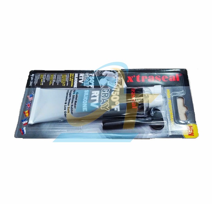 Keo tạo gioăng chịu nhiệt X&rsquo;traseal 750&deg;F Gray RTV Silicone 85gr  X'TRASEAL | Gi&aacute; rẻ nhất - C&ocirc;ng Ty TNHH Thương Mại Dịch Vụ Đạt T&acirc;m