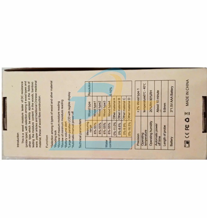 M&aacute;y đo độ ẩm gỗ EN-01  China | Gi&aacute; rẻ nhất - C&ocirc;ng Ty TNHH Thương Mại Dịch Vụ Đạt T&acirc;m