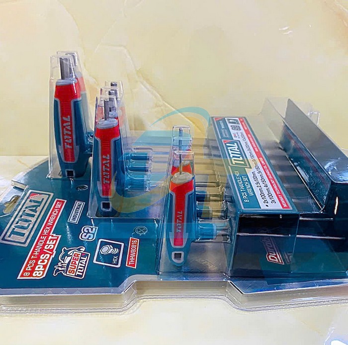 Bộ lục gi&aacute;c chữ T thẳng 8 chi tiết 2-10mm Total THHW80816  Total | Gi&aacute; rẻ nhất - C&ocirc;ng Ty TNHH Thương Mại Dịch Vụ Đạt T&acirc;m